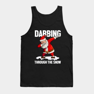 Dabbing through the snow Christmas gift Tank Top